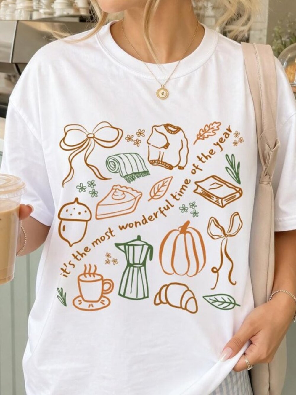 Graphic Fall Shirt, Cute Autumn Shirt Gift, Fall Tee